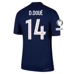 Désiré Doué PSG 2025/2026 Authentic UCL Home Jersey by Nike