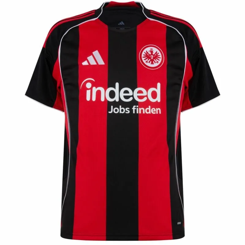 eintrachthome Eintracht Frankfurt 2025/26 Home Jersey by Adidas - Image 1