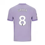 Brajan Gruda Brighton 2025/26 Away Jersey by Nike