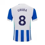 Brajan Gruda Brighton 2025/26 Home Jersey by Nike