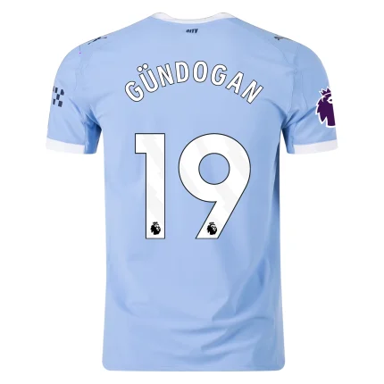 İlkay Gündoğan Manchester City 2025/26 Authentic Home Jersey by PUMA