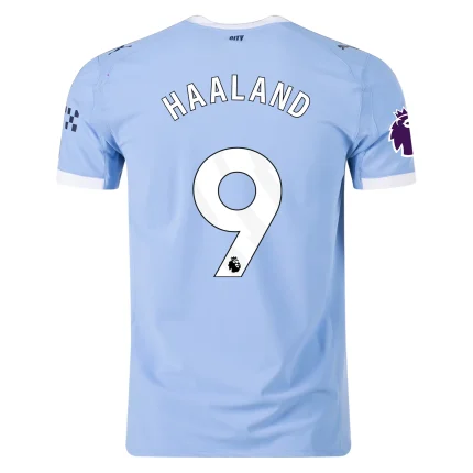 Erling Haaland Manchester City 2025/26 Authentic Home Jersey by PUMA