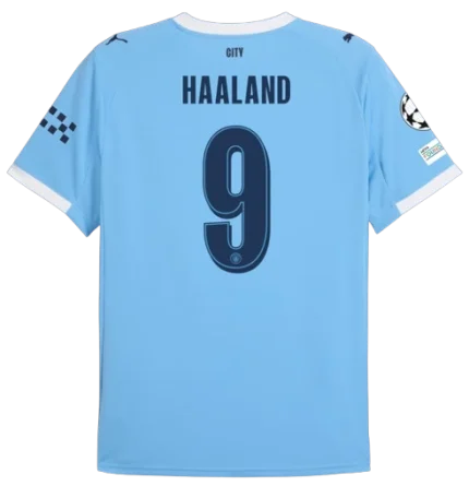 Erling Haaland Manchester City 2025/26 UCL Home Jersey by Puma