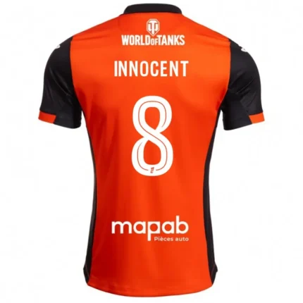 Back view of Bonke Innocent 2025/26 Home Jersey showing player name and number 8.