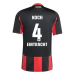 Robin Koch Eintracht Frankfurt 2025/26 Home Jersey by Adidas
