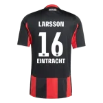 Hugo Larsson Eintracht Frankfurt 2025/26 Home Jersey by Adidas