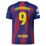 Robert Lewandowski Barcelona 2025/2026 Authentic UCL Home Jersey by Nike