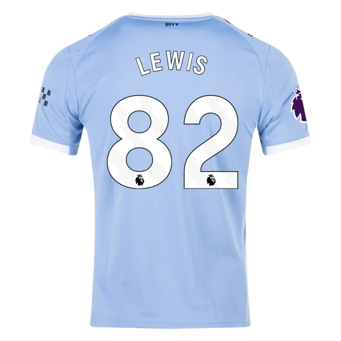 Rico Lewis Manchester City 2025/26 Home Jersey by PUMA - Image 1