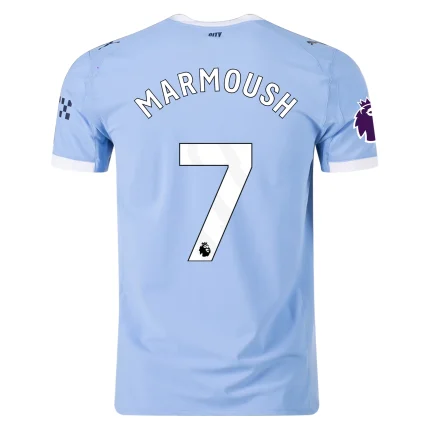 Omar Marmoush Manchester City 2025/26 Authentic Home Jersey by PUMA