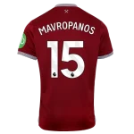 Konstantinos Mavropanos West Ham 2025/26 Home Jersey by Umbro