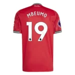 Bryan Mbeumo Manchester United 2025/26 Home Jersey by Adidas