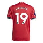 Bryan Mbeumo Manchester United 2025/26 Authentic Home Jersey by Adidas