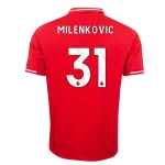Milenkovic Nottingham Forest 2025/26 Home Jersey by Adidas