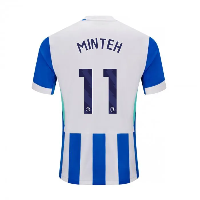 mintehhome Yankuba Minteh Brighton 2025/26 Home Jersey by Nike - Image 1
