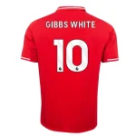 Morgan Gibbs White Nottingham Forest 2025/26 Home Jersey by Adidas