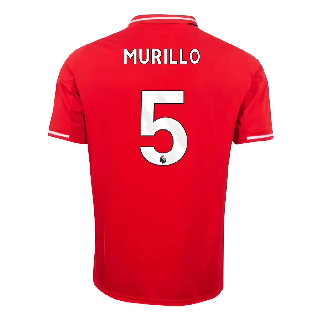 murillohome Murillo Nottingham Forest 2025/26 Home Jersey by Adidas - Image 1