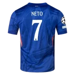 Pedro Neto Chelsea 2025/26 UCL Home Jersey by Nike