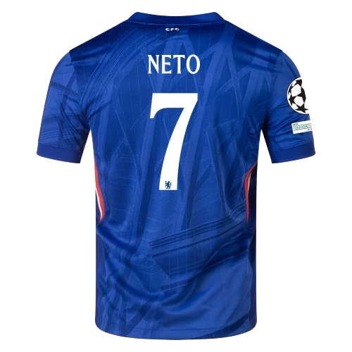 netochelseaclhome Pedro Neto Chelsea 2025/26 UCL Home Jersey by Nike - Image 1