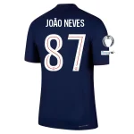 João Neves PSG 2025/2026 Authentic UCL Home Jersey by Nike