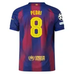 Pedri Barcelona 25/26 Authentic UCL Home Jersey by Nike