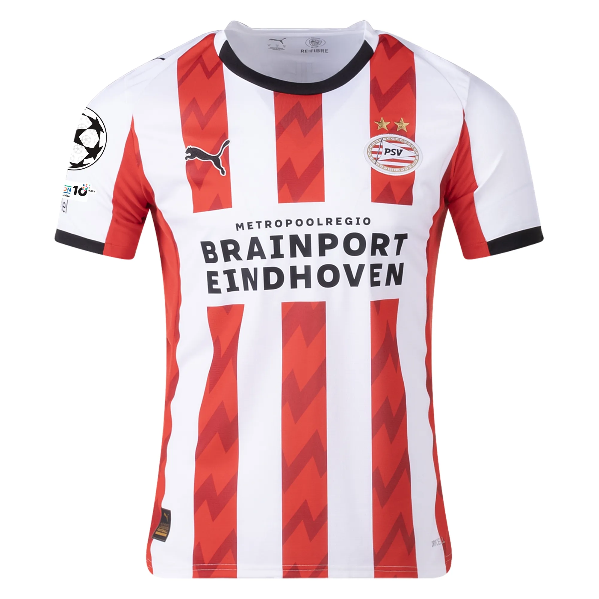 psveindhovenucl PSV Eindhoven 2025/26 UCL Home Jersey by PUMA - Image 1