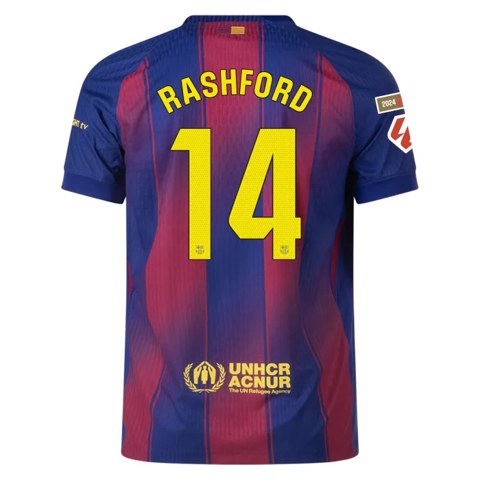 Marcus Rashford Barcelona 2025/26 Authentic Home Jersey by Nike - Image 1