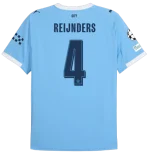 Tijjani Reijnders Manchester City 2025/26 UCL Home Jersey by Puma