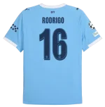 Rodri Manchester City 2025/26 UCL Home Jersey by Puma