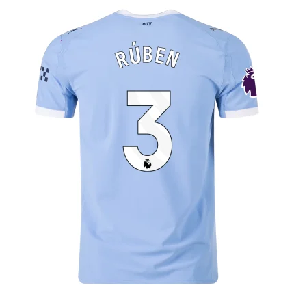 Rúben Dias Manchester City 2025/26 Authentic Home Jersey by PUMA