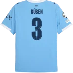 Rúben Dias Manchester City 2025/26 UCL Home Jersey by Puma