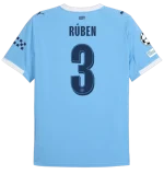 Rúben Dias Manchester City 2025/26 UCL Home Jersey by Puma