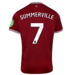 Crysencio Summerville West Ham 2025/26 Home Jersey by Umbro
