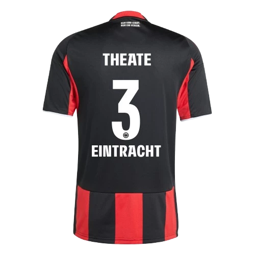 theateeintrachtfrankfurthomejersey Arthur Theate Eintracht Frankfurt 2025/26 Home Jersey by Adidas - Image 1