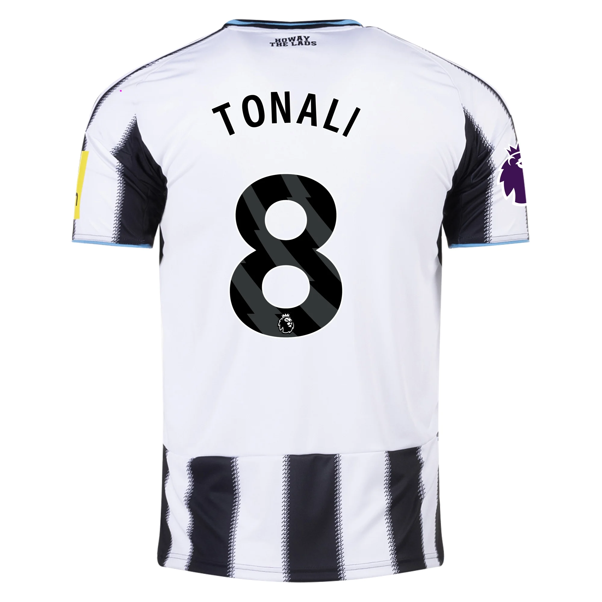 tonalihome Sandro Tonali Newcastle 2025/2026 Home Jersey by Adidas - Image 1