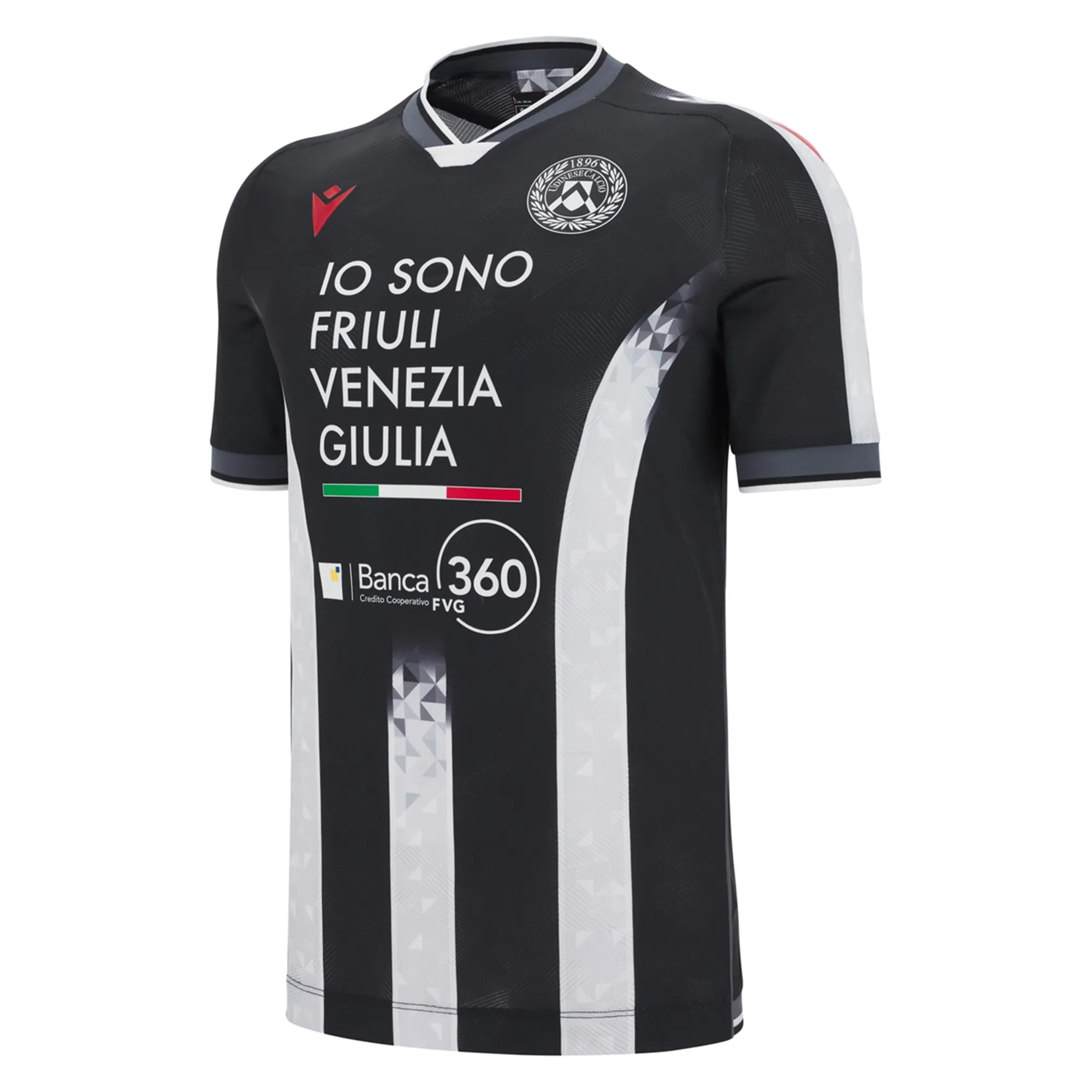 udinesehome Udinese 2025/26 Home Jersey by Macron - Image 1