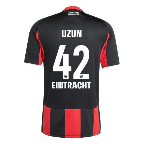 uzuneintrachtfrankfurthomejersey Can Uzun Eintracht Frankfurt 2025/26 Home Jersey by Adidas - Image 1