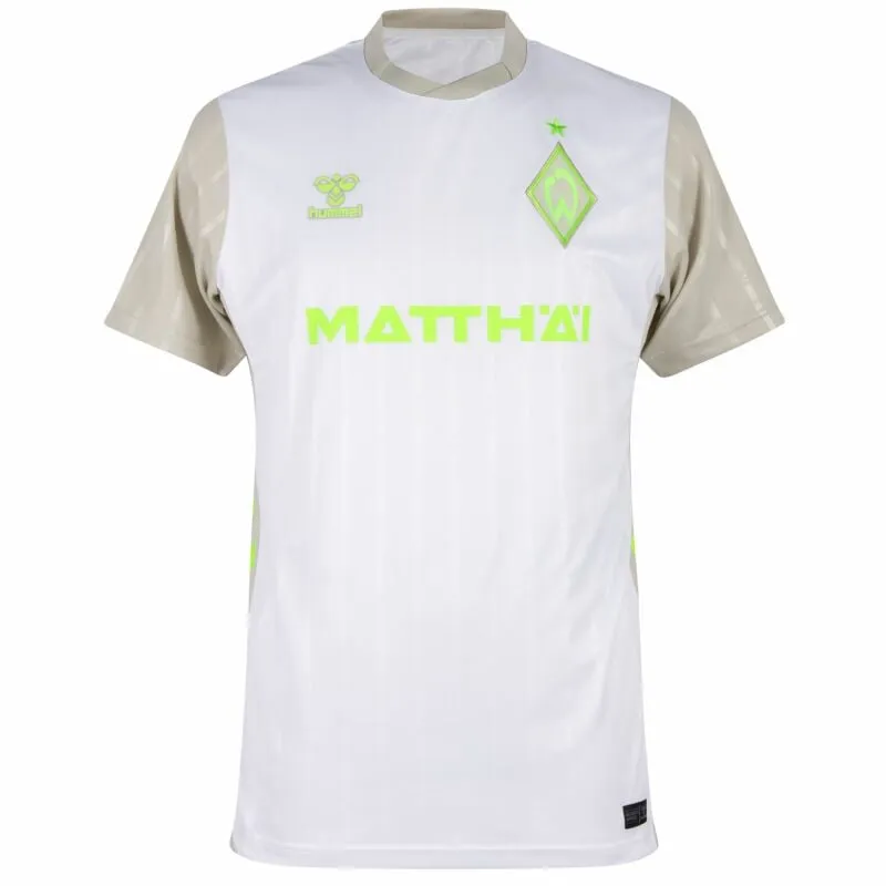 werderaway Front of Werder Bremen 2025/26 away jersey with club crest and sponsor logo