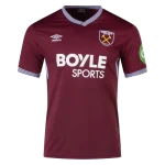 Luis Guilherme West Ham 2025/26 Home Jersey by Umbro - Image 2