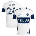 Brian White Vancouver Whitecaps 2025 Authentic Home Jersey by Adidas
