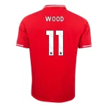 Chris Wood Nottingham Forest 2025/26 Home Jersey by Adidas