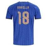 Nicolò Barella Italy 2026/27 Home Jersey by Adidas