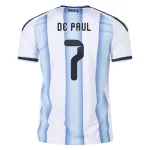 Rodrigo De Paul Argentina 2026/27 Home Jersey by Adidas