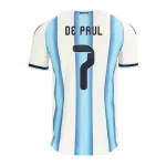 Rodrigo De Paul Argentina 2026/27 Authentic Home Jersey by Adidas