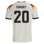 Serge Gnabry Germany 2026/27 Home Jersey by Adidas