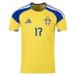 Authentic Viktor Gyökeres Sweden 2026/27 soccer jersey.