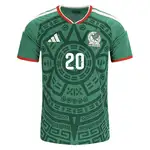 Henry Martín Mexico 2026/27 Home Jersey with number 20.