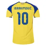 Zlatan Ibrahimović Sweden jersey, number 10, authentic.