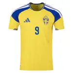 Authentic Alexander Isak Sweden 2026/27 9 soccer jersey.