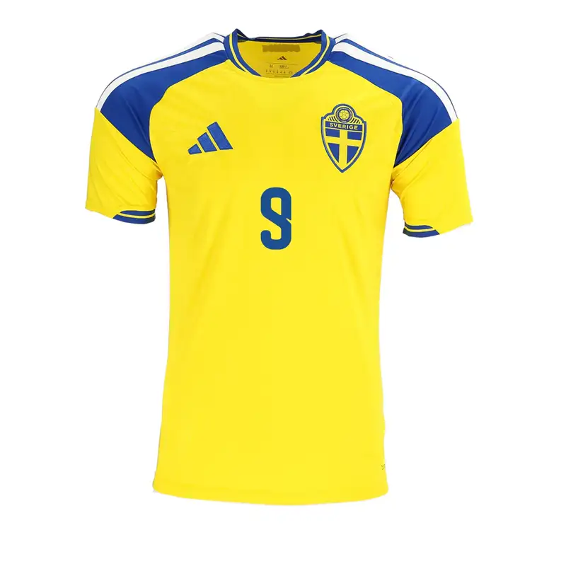 Alexander Isak Sweden 2026/27 Home Jersey.