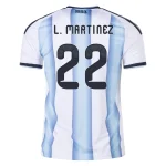 Lautaro Martínez Argentina 2026/27 Home Jersey by Adidas